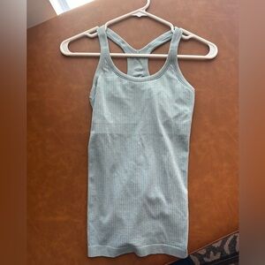 Blue Lululemon tank top